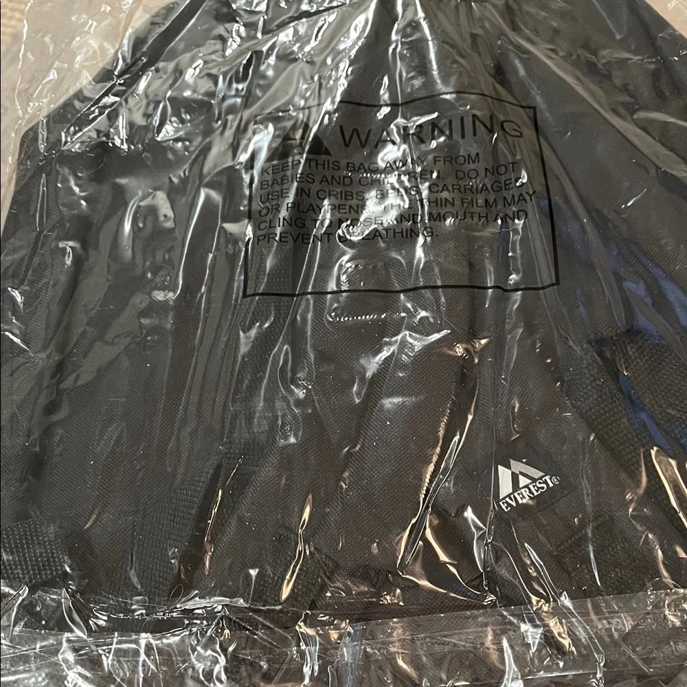 Everest Black Vintage Backpack/NWT